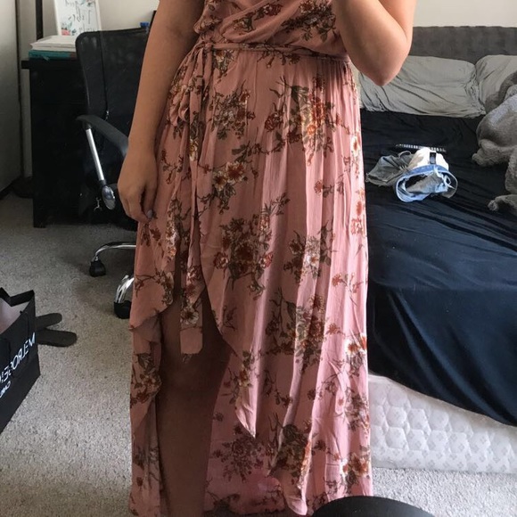 Floral Wrap Dress - Picture 2 of 2